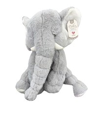 NWT Baby Ganz 14″ Grey Jellybean Elephant Stuffed Toy Super Soft