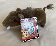 Vintage 1992/94 K & M International Plush 7″ Warthog w/Ear Tag