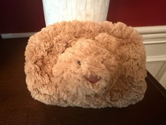 Jellycat Plush Bartholomew Bear Pouch BAR4PP NEW with Tags 7″ US SELLER