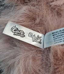 Baby Three Lily Rabbit Town Pink Black Bunny w Purple Eyes New Without Orig Box