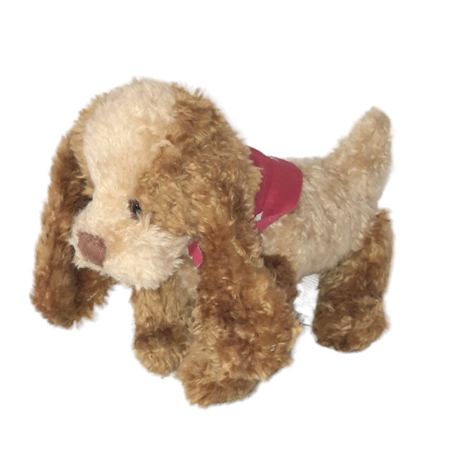 Vintage 1995 Ganz Cottage Collectibles Ruff Cocker Spaniel Dog Plush Toy 9″