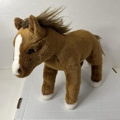 Vintage The Bearington Collection Blaze Horse 16″ Plush Brown Stuffed Animal Toy