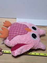 Circo Pink Owl Pillow Plush 2008 10.5″ Stuffed Target Animal Adventure Sewn Eyes