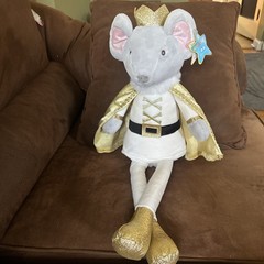 FAO Schwarz Plush Mouse Rat King Nutcracker Ballet Glow Bright Light Music Large