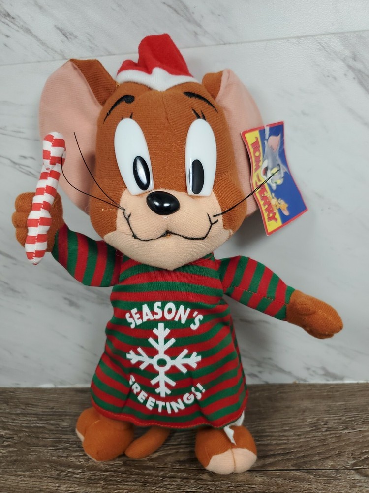 ☆ ~Jerry Christmas Season’s Greetings (Tom & Jerry) Plush 13″~ ☆