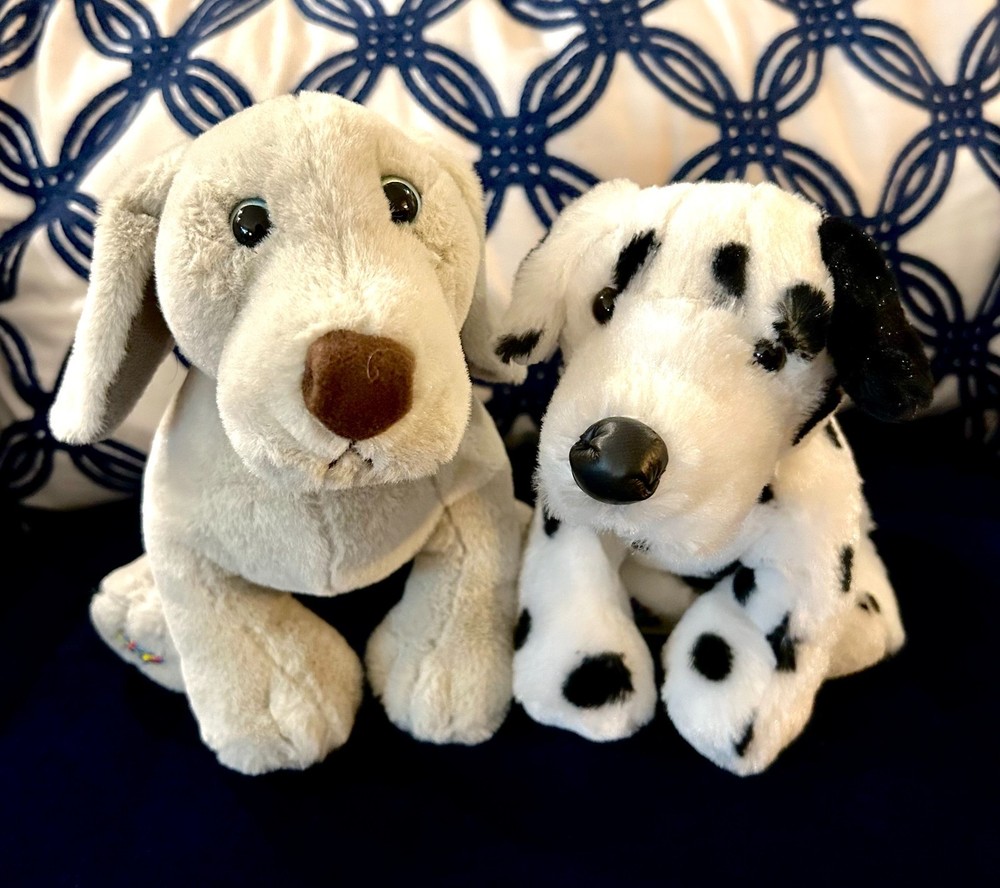 Webkinz Weimaraner and Dalmatian (HM454 & HM123) Plush Dogs Only No Codes