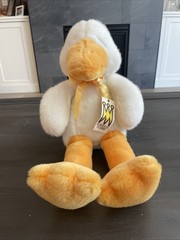 Manhattan Toy Company 1994 White Duck Rare Plush Stuffed Animal 15” W/Tag!