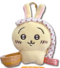 Rabbit plush doll limited Edition of Onsen 13 cmx9 cm 5.1 in x3.6 in