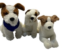 Dogs Stuffins & Big Feats Wishbone Jack Russell Terrriers Stuffed Animals Vtg