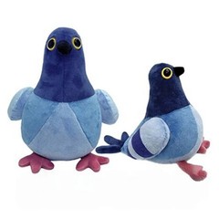 Interesting Game Anime Crazy Pigeon Plush Stuffed Toy for Birthday Gifts