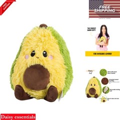 Microwavable Avocado Heating Pad Plush Toy Cozy Pillow for Women Kids 1.5lb