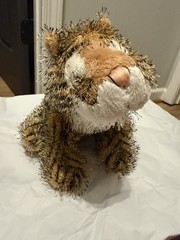 Ganz Webkinz Tiger Plush HM032 Stuffed Animal 8” No Code