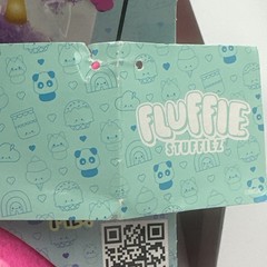 Fluffie Stuffiez Rainbow Pull To Reveal Surprise Plush Multicolored