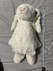 27 inch Jellycat really big cream bashful bunny excellent