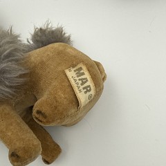 1960s Plush Poodle Dog Lot Kamar & Herman Pecker Wire Tail Made in Japan