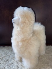 Shupaca Alpaca Plush 100% Handcrafted Real Fur EUC Made In Peru