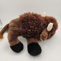 Webkinz Ganz Buffalo HM336 No Code Stuffed Animal Plush