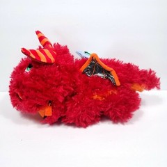 Stuffies Dragon Plush 12″ Baby Blaze Stuffed Animal Zipper Mouth Storage NEW