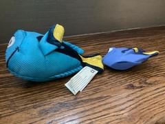 Disney/Pixar Scentsy Finding Nemo Dory Buddy Bag Clip 6″ + Plastic Dory