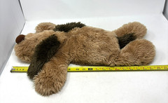CHOSUN Floppy Brown Puppy Dog 22″ Plush Tongue Out Laying Down Stuffed Animal