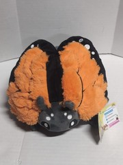 Squishable Mini Monarch Butterfly Stuffed Plush with Tags Orange Black Gray 2022