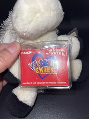 Ganz Webkinz – Webkinz Cares – Cow Plush HS003 Sealed Unused Code