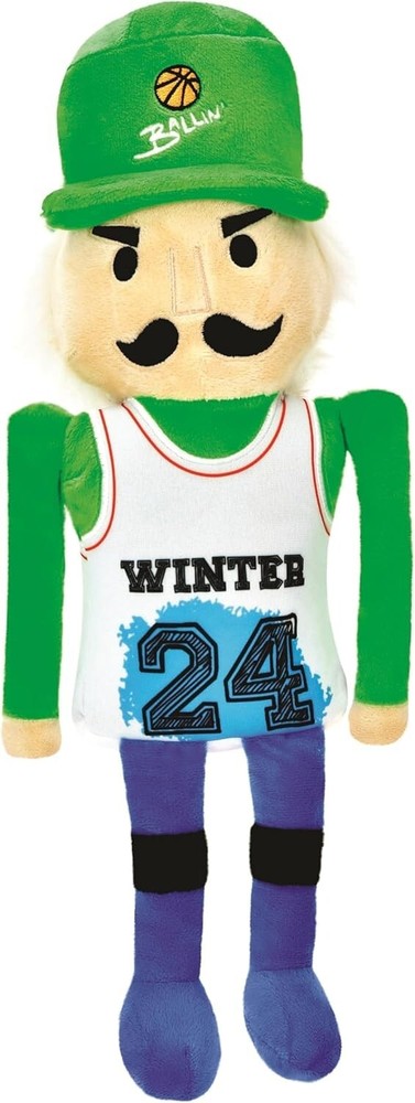 iscream 4451 Ballin Nutcracker Embroidered Accent Holiday Plush 18.5″