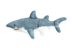 Shark Finger Puppet, Plush Great White Shark, Stuffed Animal, Gift, 8″ FM17 B236