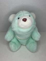 VERY RARE Gund 1980 Mint Green Snuffles Bear 10” Plush Stuffed Animal MINT SHAPE