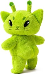 Alien Plush Cat Meme 9.8”, Green Alien Stuffed Cat Plush Soft Cute Funny Gift…