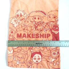 Makeship Mongolian Empire Jumbo Country Ball Drew Durnil Plush Toy with bag