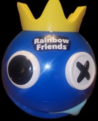 Rainbow Friends HUGE Action Figure Mystery Set Blue HEAD BANK Storage Empty
