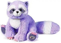 Ganz Webkinz Retired Brilliant Bandit Raccoon Plush Stuffed Animal Toy No Code