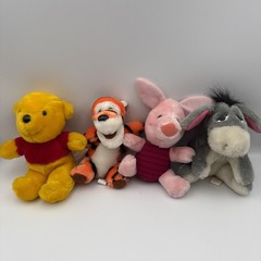Sears Walt Disney Winnie the Pooh Eeyore Tigger Piglet Stuffed Plush Set Of 4 91