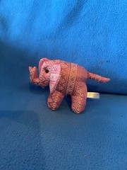 Conrad Bangkok Thai Silk Elephant Plush Toy