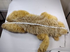 Plow & Hearth Golden Retriever Jumbo Plush Cuddle Animal Body Pillow 45″ Length