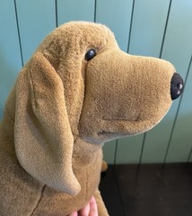 E&J Classics 28″ Realistic Brown Hound Plush Dog Toy Large