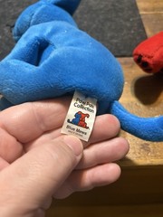 Petco Vintage Plush Beanies Blue Mews And Red Ruff Dog Cat