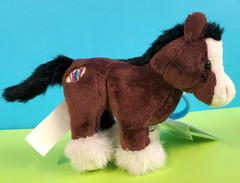 Webkinz Kinz KLIP CLYDESDALE HORSE NEW Unused Sealed Code