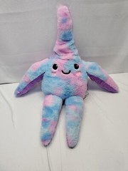 24″ inch Plush Starfish Furry Pillow Tie Dye Star Fish Toys Stuffed Animal