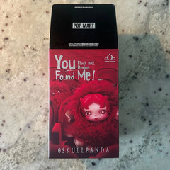 Pop Mart Skullpanda- You Found Me Doll – RATTY BEAR – With Drawstring, No Box