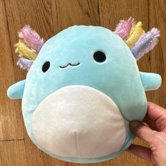 Lot 4 Squishmallows 8” Irina Axolotl Cow Unicorn Cat Plush NWT Kellytoy 2021