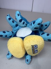 Disney Club Penguin Blue Squid Plush Squidzoid Octopus Stuffed Animal Series 3
