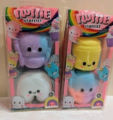 Fluffie Stuffiez Minis Plush Surprise Reveal Soft & Squishy 2-Pack Lot Of 2