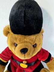 VTG NWT Keel Toys Christmas Guardsmen Nutcracker Teddy Bear Plush United Kingdom