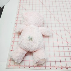 Baby Gund My First Teddy Pink Bear Plush Stuffed Animal 4043949 Embroidered Eyes