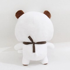 Cute Bubu & Dudu Panda Plush Doll Soft Fluffy Sleeping Buddy Toy White