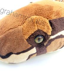 WILD REPUBLIC BURMESE PYTHON SNAKE HUGE JUMBO PLUSH STUFFED ANIMAL TOY 54″ NEW