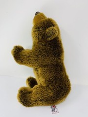 Lelly Plush Brown Grizzly Bear 13″ Venturelli Angelo Soft Stuffed Animal Toy