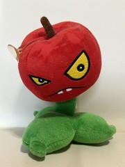 Plants Vs Zombies Linxin Apple Bomb Single Cherry Plush MIC Tush Rare Release
